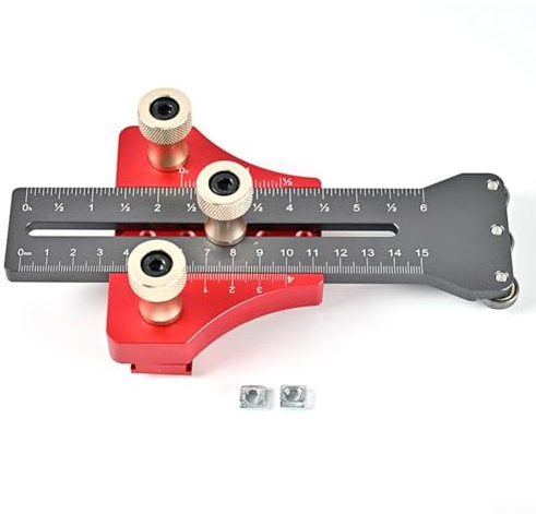 Sega da tavolo regolabile con maschera sottile, tagli precisi con sicurezza e facilità, affidabile strumento di guida regolabile per seghe da banco per migliorare la sicurezza e la precisione di