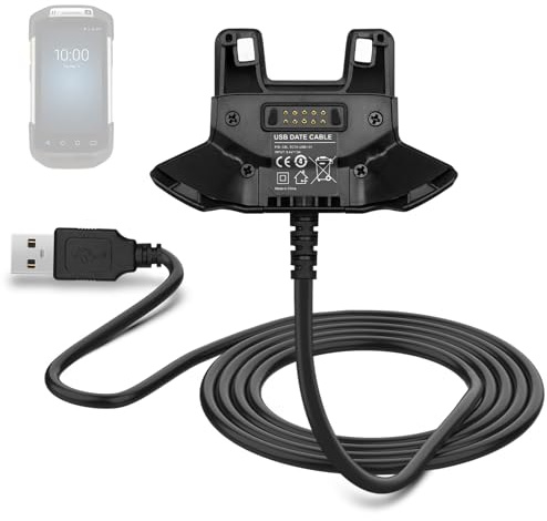 oliadeo for Zebra Scanner TC77 USB Charger Cable: USB Charging Data Transfer Cord for Symbol TC70 TC77 TC75 TC72 TC55 TC75EK TC700H TC700K TC77HL TC720L TC70x TC75x BT-000318 Barcode Scanner