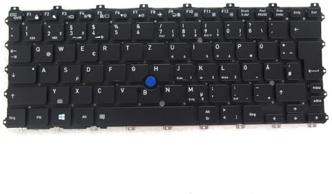 RTDPART Laptop-Tastatur Für Dynabook Portege X30L-J-11C X30L-J-11D X30L-J-11H X30L-J-183 X30L-J-184 Deutschland GR Schwarz mit Hintergrundbeleuchtung Neu