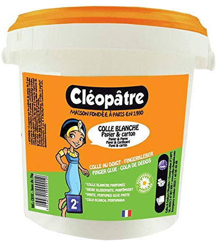 Cléopâtre - CB1K - Colle Végétale - Recharge Colle blanche 1 kg