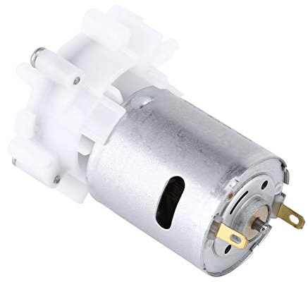 Selbstansaugende Mini-Zahnradpumpe, 3 V ~ 12 V Gleichstrom, für Aquarien, Bonsai, Steingarten, Wasserkühlung für Laptops mit RS-360SH-Motor