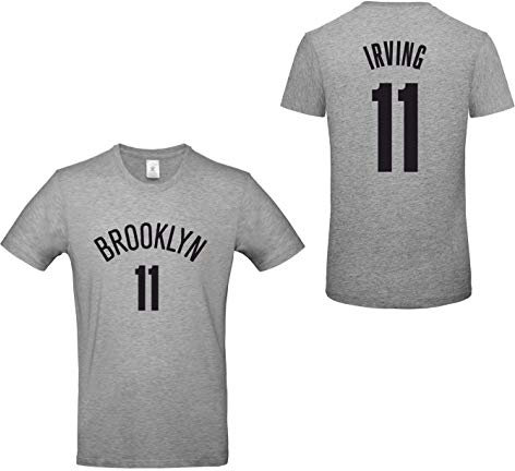 HoB Kyrie Irving (11) NBA Basketball T-Shirt - Brooklyn Nets 2019/2020 - grau - Herren (L)