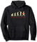 Vintage Synthesizer Evolution Studio Gear Synth DJ Analog Pullover Hoodie
