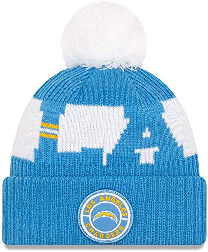 New Era Baltimore Ravens Beanie NFL 2020 On Field Sport Knit Einheitsgröße Los Angeles Chargers