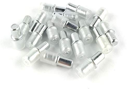 50x Glasbodenträger Bodenträger Einlegeböden Regalstift Plattenträger zum Stecken