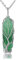 JSDDE Natural Green Aventurine Crystal Stone Necklace Life Tree Silver Wrapped Quartz Gemstone Pendant Necklaces Jewelry for Women Gift
