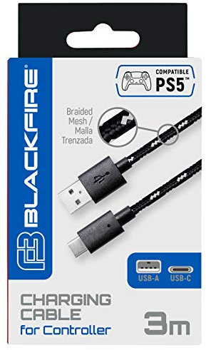 Ardistel - BLACKFIRE CABLE USB-TYPE C 3M MANDO PS5 (PlayStation 5)