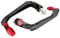 Paraleve Moto,22mm/7/8 Pollici Universale Moto Protezione per Manubrio,CNC Manubrio in Alluminio Freno Frizione Leva Protezione della Mano,per Moto, Auto Elettriche, Mountain Bike, Scooter (Rosso)