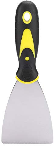 3D-Drucker Spachtel, 3D-Druck-Entfernungswerkzeug mit robustem Griff, 3D-Drucker-Spachtel-Entfernungswerkzeug Gummigriff Edelstahl 3D-Drucker Hot Bed Shovel