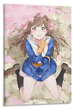 Tohru Fruits Basket Anime Poster Poster Decorative Painting Canvas Wall Art Living Room Posters Bedroom Painting 12x18inch(30x45cm)