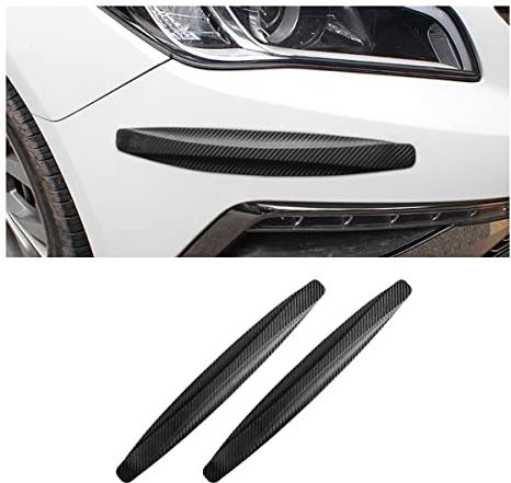 Protezione Portiere Auto, 2 Pezzi di Gomma Antigraffio Protezione Universale del Bordo Della Porta Dell'Auto per Auto, Berline, Camion, Suv (Nero)