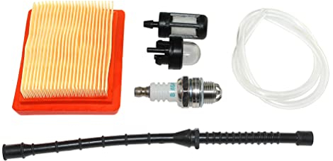 Kit de filtro de aire para Stihl BT120 BT121 FR350 FR480 FS120 FS200 FS250 FS400 FS450 FS480 HT250