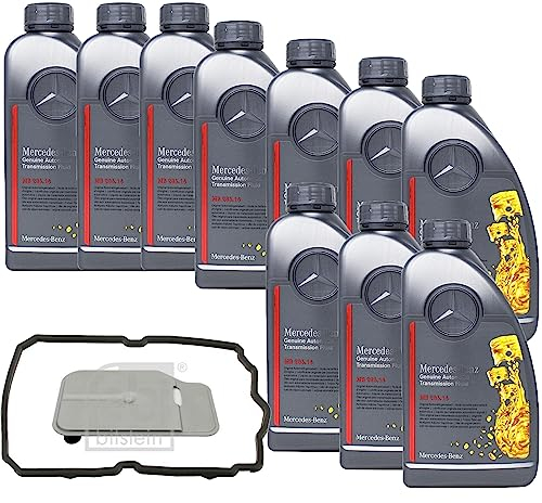 Automatikgetriebe Ölwechsel Satz Getriebeölwechselsatz mit 10 L ATF MB 236.14 Automatikgetriebeöl + Getriebeölfilter