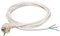 as - Schwabe H05VV-F 3G1,5 Câble de raccordement en PVC, 10 m, câble d'alimentation avec embouts, 230 V, 16 A, IP20, blanc, 70807