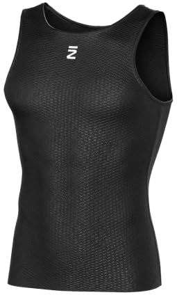 INBIKE Leichte Mesh Fahrrad Unterhemd Radtrikot Herren Ärmellos Atmungsaktiv Sommer Reflektierend Rennrad Trikot Kurzarm Fahrradweste Radweste Schwarz Weiß Grau