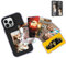 ocslides AI Projektor Hülle, Eink Phone Case, NFC Smart Ink Screen Handyhülle mit AI für iPhone Serie Schutz Tinte Display Bild auf Vollfarben (15 pro) Schwarz