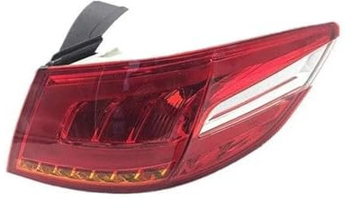 KEAAN Auto Rücklicht Komplettsets für Peugeot 408 2013, Auto Heckleuchte Rücklicht Rückleuchte Baugruppe Links Rechts Rücklichter Gehäuse Ersatz Zubehör,B/Outer Right