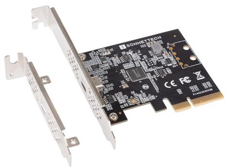 Sonnet Allegro Max USB-C 20Gbps 1-port PCIe Card - PCIe Sound Card
