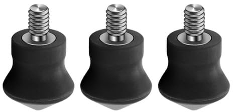 3Pcs Antislip Tripod Rubber Foot 1/4inch Feet Mount Monopod Foot Pad Tripod Adapter Screw Tripod Feet Mat Photography