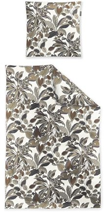 Irisette Mako-Satin Bettwäsche Wave 8528 grau