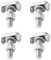 4 Pcs 304 Stainless Steel Battery Terminal T-Bolts, Car Battery Terminal Bolt Kit, M6 T-Bolts, for Car Battery Connectors Bolt Replace