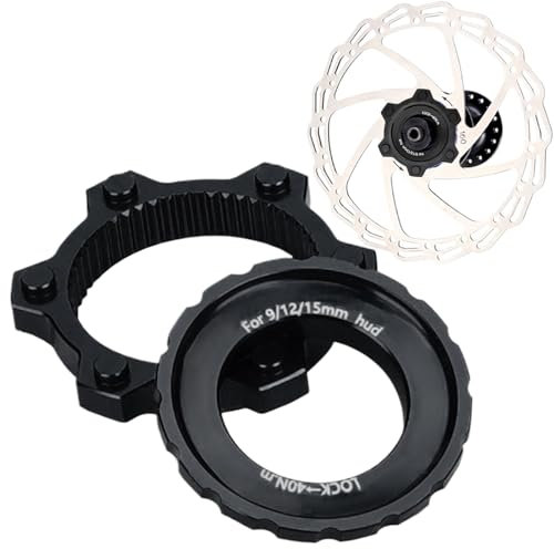Adattatore Per Blocco Centrale - Nello Di Bloccaggio Centerloc Con 6 Bulloni | Adattatore a 6 Fori Hub Center Lock Distanziali | Centerlock Tool Per Escursionismo Avventura All Aperto Lavoro Picnic