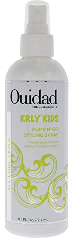 Ouidad KRLY Kids Pump and Go Styling-Spray-Gel für Kinder, 240 ml