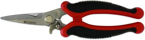 Wezsnip Crescent Wiss EZ-Allzweckschere 21,6 cm, einfache Schere für Heimwerker, Reparaturwerkstätten und Garten, robuste Elektriker-Werkzeuge