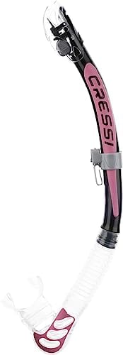 Cressi Alpha Ultra Dry - Schnorchel Trocken Ideal zum Schnorcheln, Apnoe und Tauchen