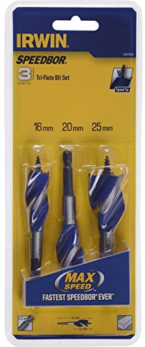 Irwin - Juego brocas blue groove 6x(blister 3u)
