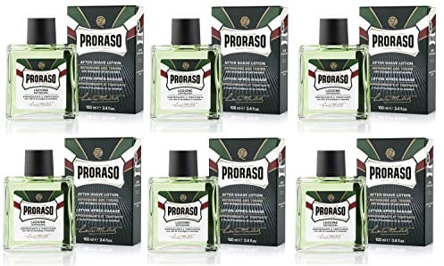 6x PRORASO After Shave Lozione Tonic Rasierwasser 100ml Kölner Wasser Cologne