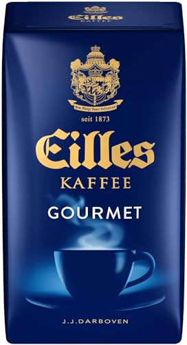 EILLES KAFFEE Gourmet Café, gemahlen 9x 500g (4500g) - Spitzenqualität mit feinster CREMA
