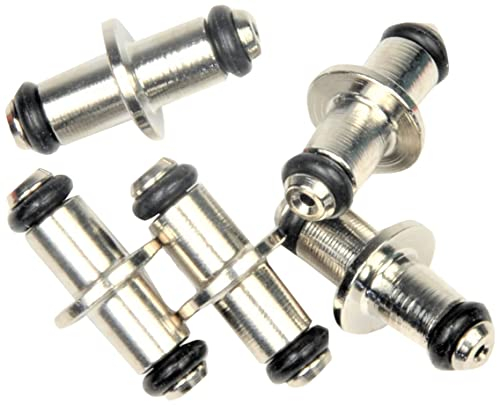Best divers Swivel für Schneebesen (5 Stück), Taucherzubehör Unisex Erwachsene, Grau,