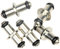 Best divers Swivel für Schneebesen (5 Stück), Taucherzubehör Unisex Erwachsene, Grau,