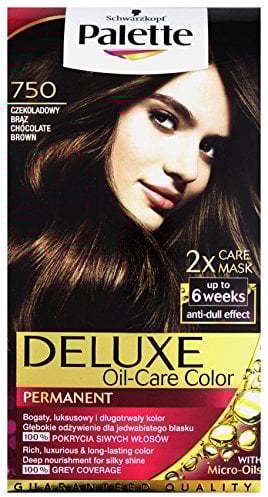 Palette Deluxe 750 Chocolate Marrone Permanente Capelli Colore