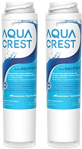 AQUACREST FQROPF Under Sink Water Filter, NSF 42 Certified, Replacement for GE FQROPF Reverse Osmosis Water Filter (1 Set)