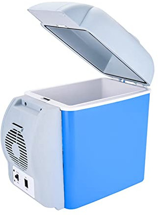 JNYB Mini nevera, 7.5 litros / 9 puede compactar 12V Frigorífico de automóviles personales, enfriador de cuidado de la piel portátil y refrigeradores de viaje más cálidos para automóviles