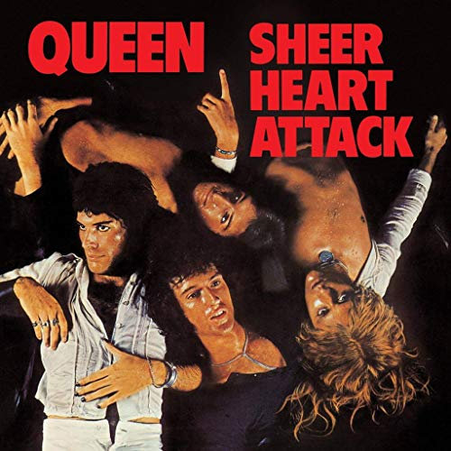 Poster Queen Freddie Mercury Sheer Hear Attack Album Rock 80er