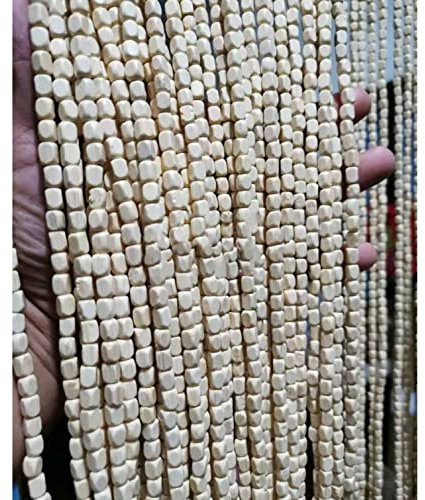 NIANXINN Tenda per Porta in Bambù con Perline,Tenda di Perline di Legno,Tenda Antimosca,Sospeso Decorativo Divisore Schermo di Spazio,Camera Porte Finestre Corridoi Pannello (90 strands-90x220cm)