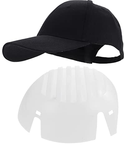 Operitacx 1satz Bump Cap Insert Für Baseballmützen Teiliges Für Outdoor-Sport Und Arbeitsschutz Bequemer Kopfschutz Mit Guter Atmungsaktivität Für Männer Und Frauen