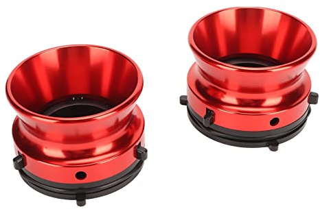 Nab Naben Adapter, Poliertes Aluminium Universal Ladegerät, Abschließbar, 10 Cotter, für Studer Revox, Akai, Teac