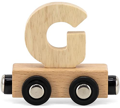 Elefantasie Buchstabenzug Namenszug Holzeisenbahn magnetisch Holzbuchstaben Wunschname zusammenstellen G Natur