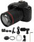Appareil Photo Numérique 4K 3'' LCD 64MP Zoom 16X Objectif Grand Angle 120° Appareil Photo Numérique WiFi avec Vision Nocturne, Kit Complet de Caméra pour Adultes et Adolescents