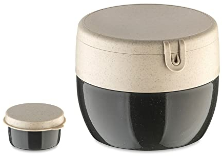 Bentobox M Lunchbox Snackpot Kunststoff Grau Koziol