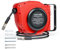 Hancaner Avvolgitubo Aria Compressa, 15 m + 1,5 m, Connettore 1/4,Girevole a 180°Staffa,Arrotolatore con Riavvolgitore Automatico e Auto-Stop per l'uso Industriale, Imprenditoriale o Domestico.