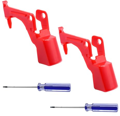 OMJMYY 5 Stück extra starker Auslöserschalter für Dyson V10 V11 V12 Staubsauger, Power-Taste, Ersatzteile inklusive 2 Schalter, Auslöser-Ersatz, 2 Schraubendreher, 1 Triggerschloss