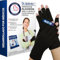 Guantes Artritis Desarrollados por Médicos - Muñequera Tendinitis Pulgar Sin Dedos, Alivio de Síntomas de Artritis, Raynaud y Túnel Carpiano - Incluye Manual Sanitario [Talla M, 2 Pares]