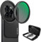 REYGEAK Filtro Obiettivo Universale VND 67mm per iPhone 16/15/14/13/Pro, Anello Magnetico per Telefono Cellulare