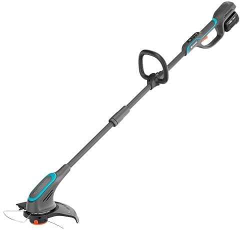 Gardena Tagliabordi a batteria PowerTrim 30/18V Set, compatibile con POWER FOR ALL, modalità PowerBoost, filo di rifinitura da 2 mm, design ergonomico (14703-20)
