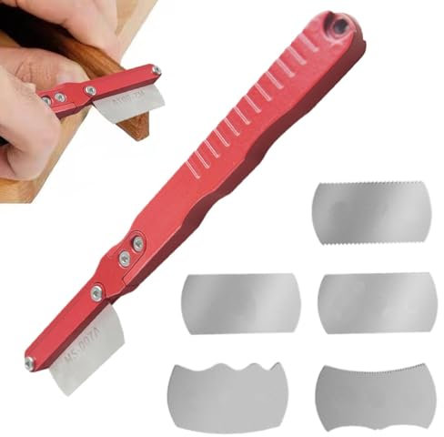 Handsäge Modell, Handsäge Modellbau, Säge mit 5 Sägenschneidern, Hobby Säge zum Schneiden von Modellteilen, Schnellwechselmechanismus von Schneider, Schneider